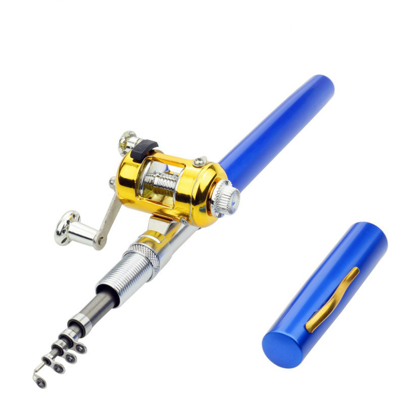 Penn Reel Fierce - เบ็ดตกปลารีลคอมโบชุดมินิกล้องส่องทางไกลกระเป๋าปากกาเบ็ดตกปลาขั้วโลก + รอก