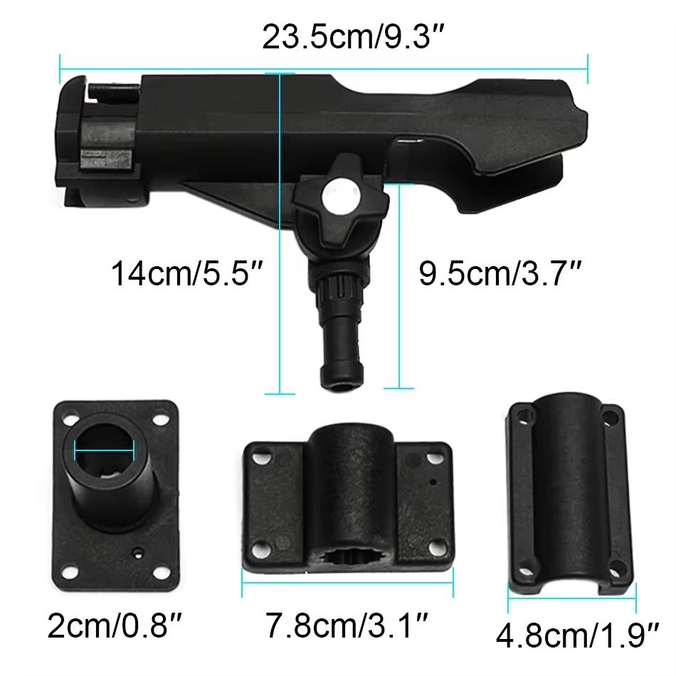 ที่วางคันเบ็ดตกปลาแบบปรับได้ 3 - Fishing Kayak Rod Holder บทวิจารณ์และราคา