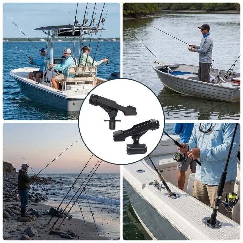 ที่วางคันเบ็ดตกปลาแบบปรับได้ 3 - Fishing Kayak Rod Holder บทวิจารณ์และราคา