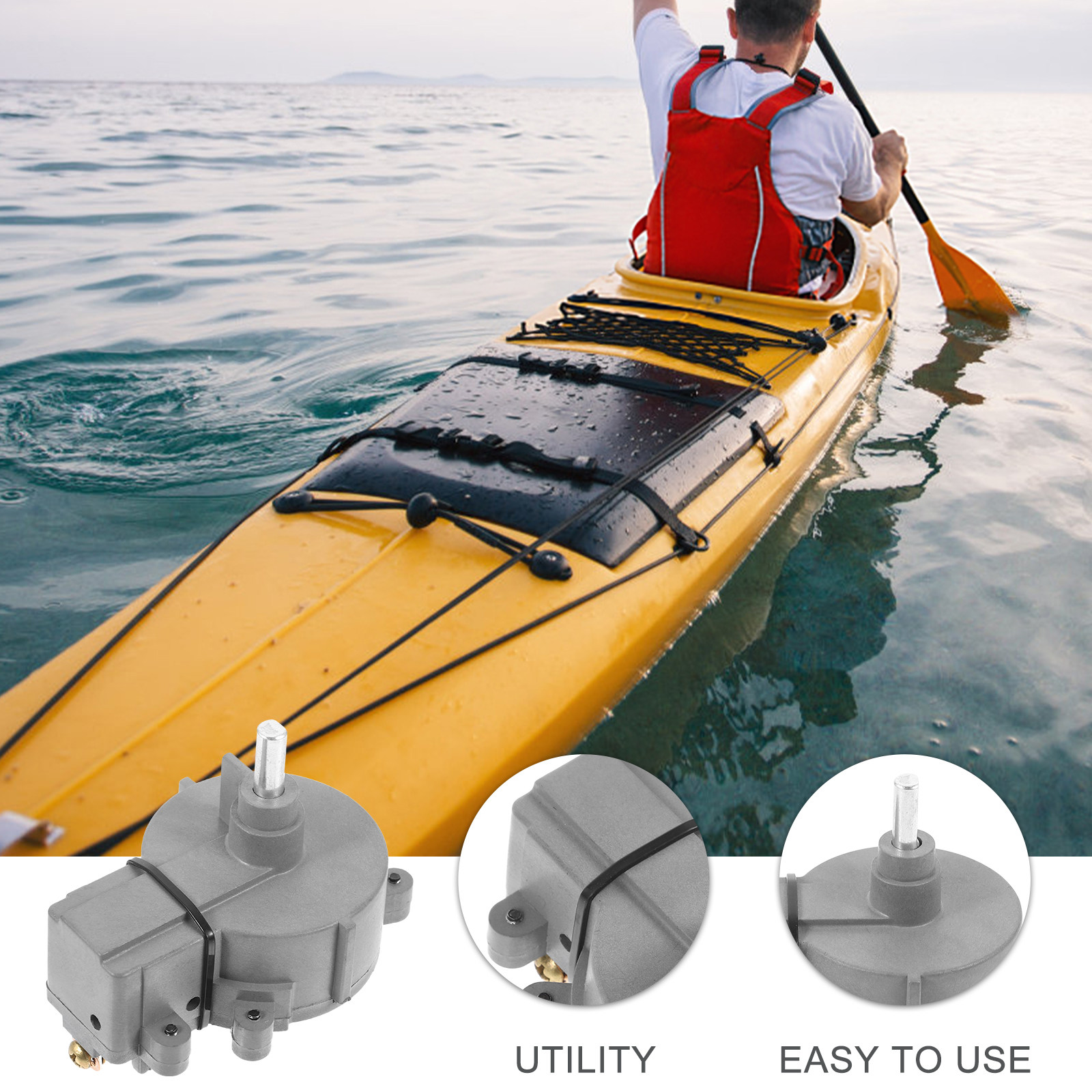 สวิตช์มอเตอร์เรือสำหรับการลากจ - Fishing Kayak Trolling Motor บทวิจารณ์และราคา