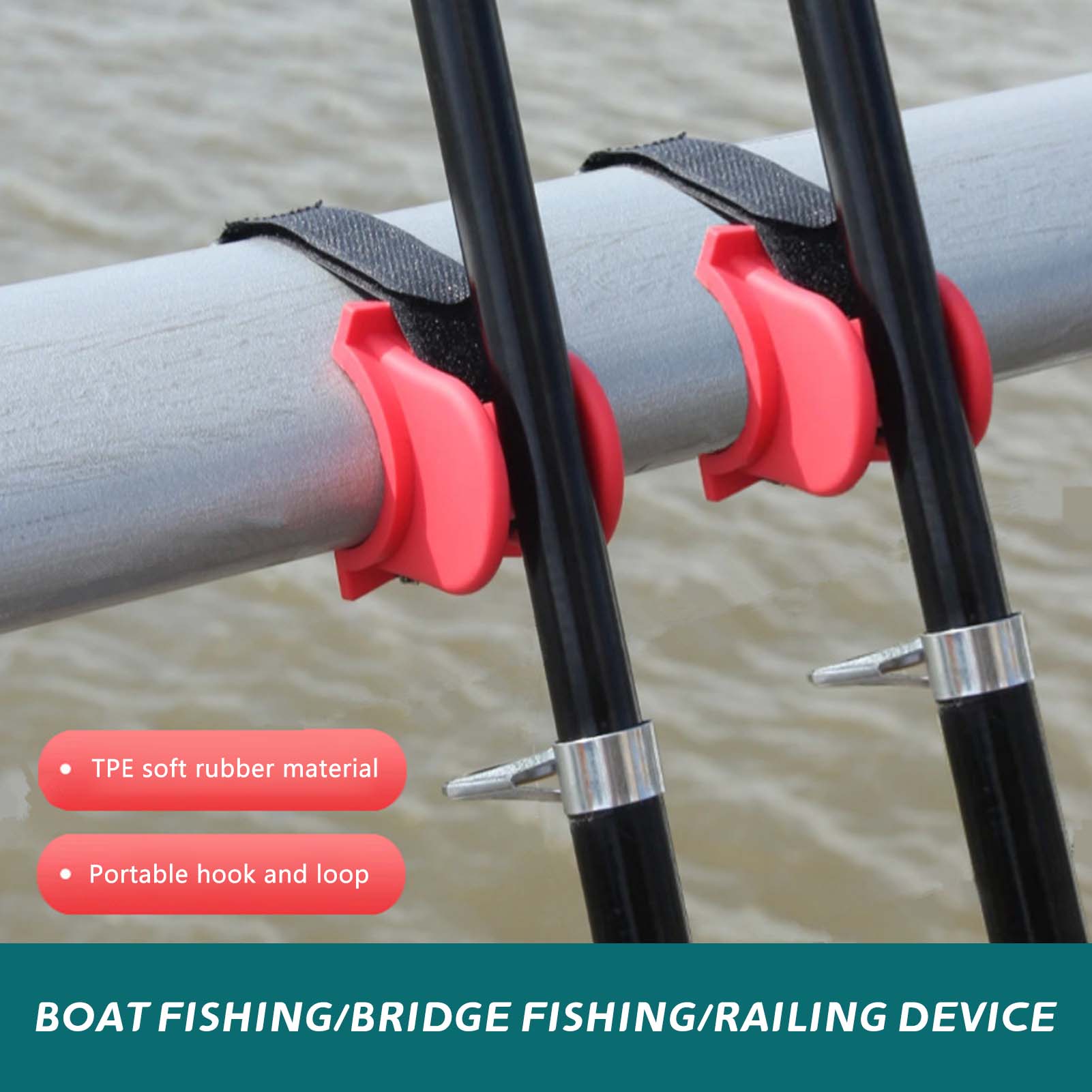 ที่วางคันเบ็ดรูปตัว U พร้อมโคร - Fishing Kayak Rod Holder บทวิจารณ์และราคา