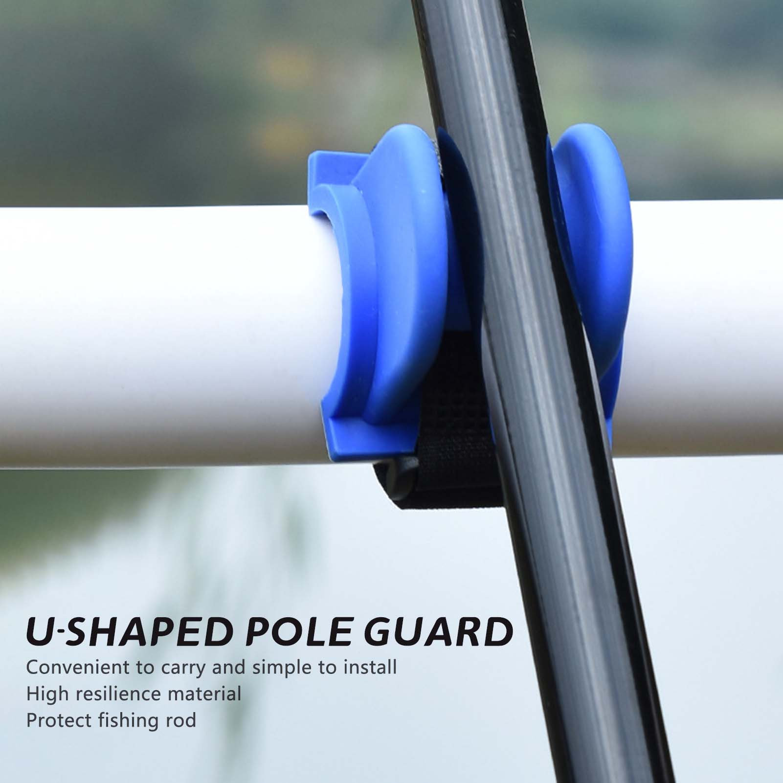 ที่วางคันเบ็ดรูปตัว U พร้อมโคร - Fishing Kayak Rod Holder บทวิจารณ์และราคา